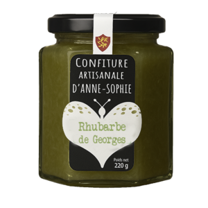 Confiture Artisanale Rhubarbe