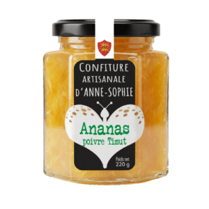 Confiture Artisanale Ananas au poivre Timut