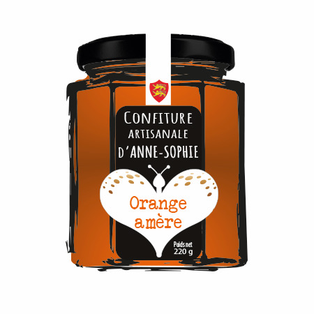 confiture artisanale orange amère