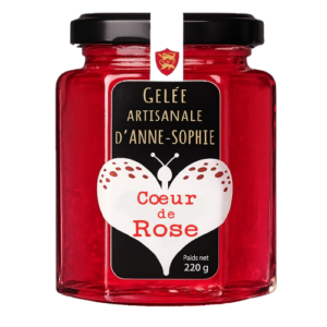 Gelée Artisanale Coeur de Rose