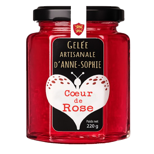 Gelée Artisanale Coeur de Rose